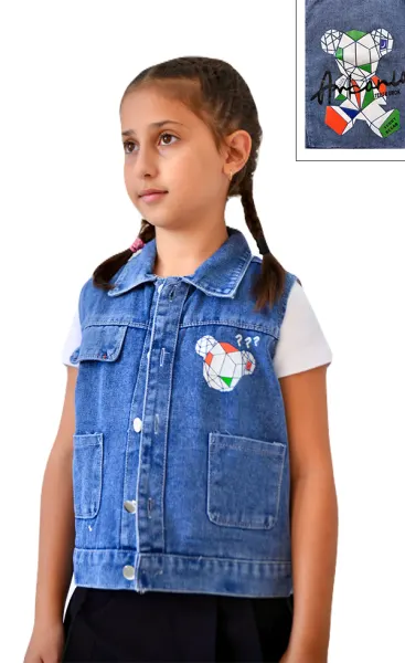 ჯინსის ჟილეტი