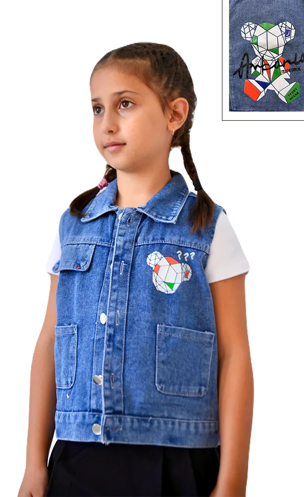 ჯინსის ჟილეტი